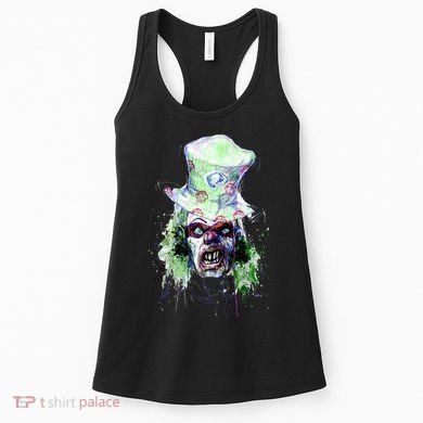 Spooky Clown Face Women's Tank Top