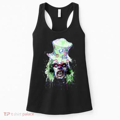 Spooky Clown Face Women's Tank Top