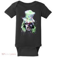 Spooky Clown Face Baby Bodysuit thumb 0