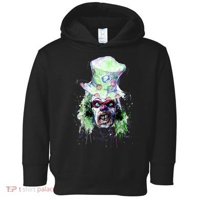 Spooky Clown Face Toddler Hoodie