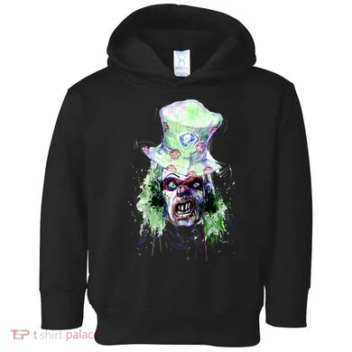 Spooky Clown Face Toddler Hoodie