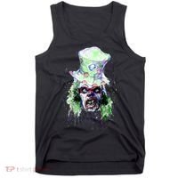 Spooky Clown Face Tank Top thumb 0