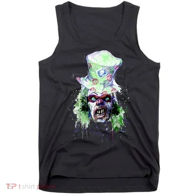 Spooky Clown Face Tank Top