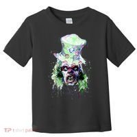 Spooky Clown Face Toddler T-Shirt thumb 0