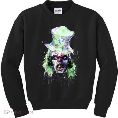 Spooky Clown Face Kids Sweatshirt