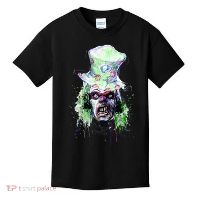 Spooky Clown Face Kids T-Shirt