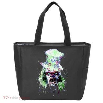 Spooky Clown Face Tote Bag
