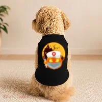Spooky Halloween Nurse Pumpkin Doggie Tank thumb 2
