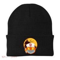 Spooky Halloween Nurse Pumpkin Beanie thumb 0