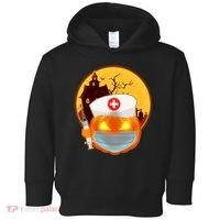Spooky Halloween Nurse Pumpkin Toddler Hoodie thumb 0