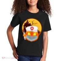 Spooky Halloween Nurse Pumpkin Kids T-Shirt thumb 2