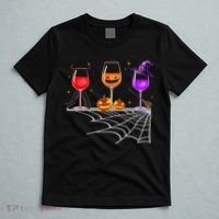 Spooky Wine Glasses T-Shirt thumb 5