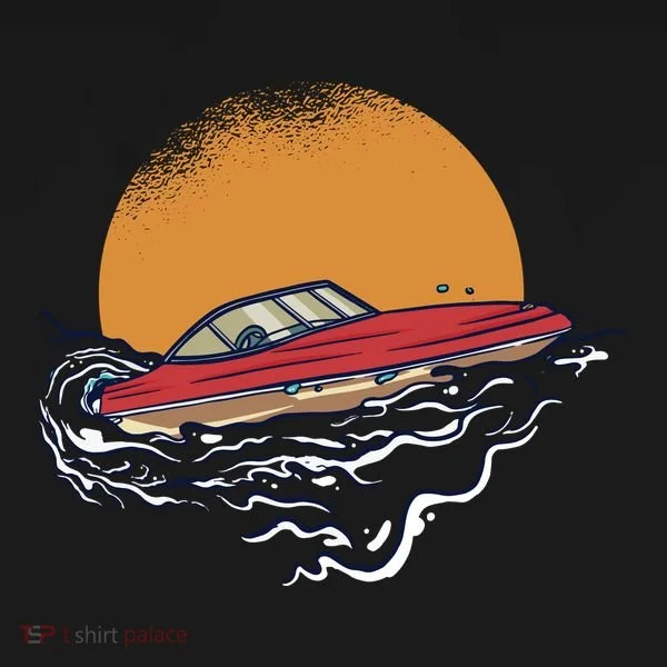 Sport Motorboat Bucket Hat