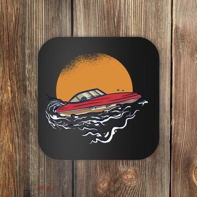 Sport Motorboat Coaster