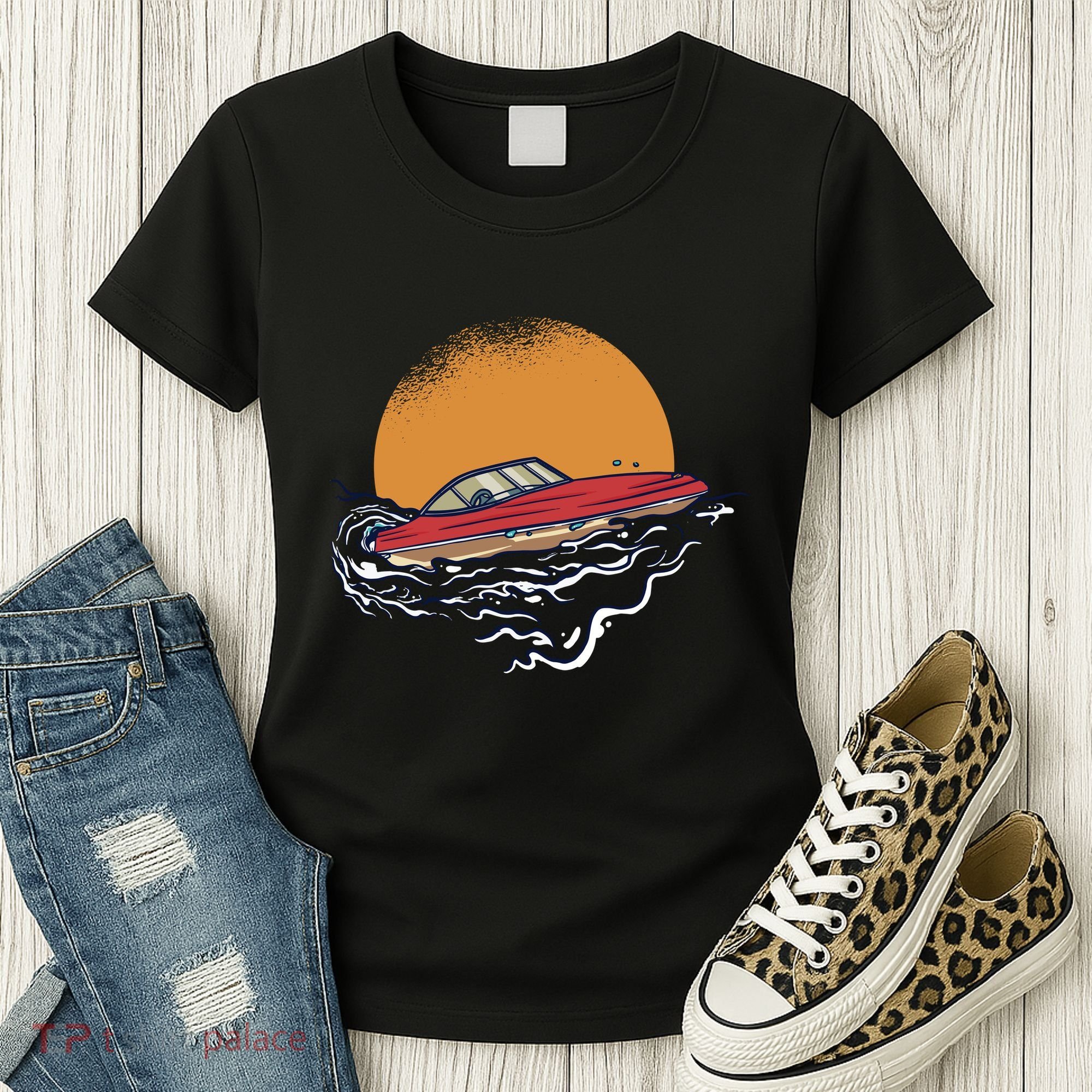 Sport Motorboat Women's T-Shirt