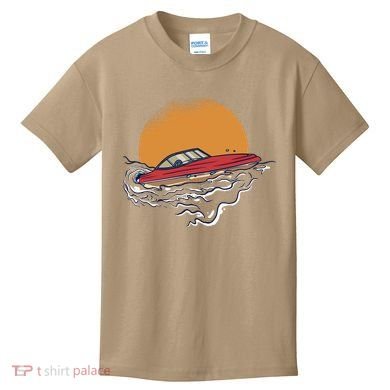 Sport Motorboat Kids T-Shirt