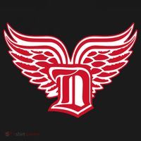 Sporty Detroit Fan Old English D With Wings Mousepad thumb 1