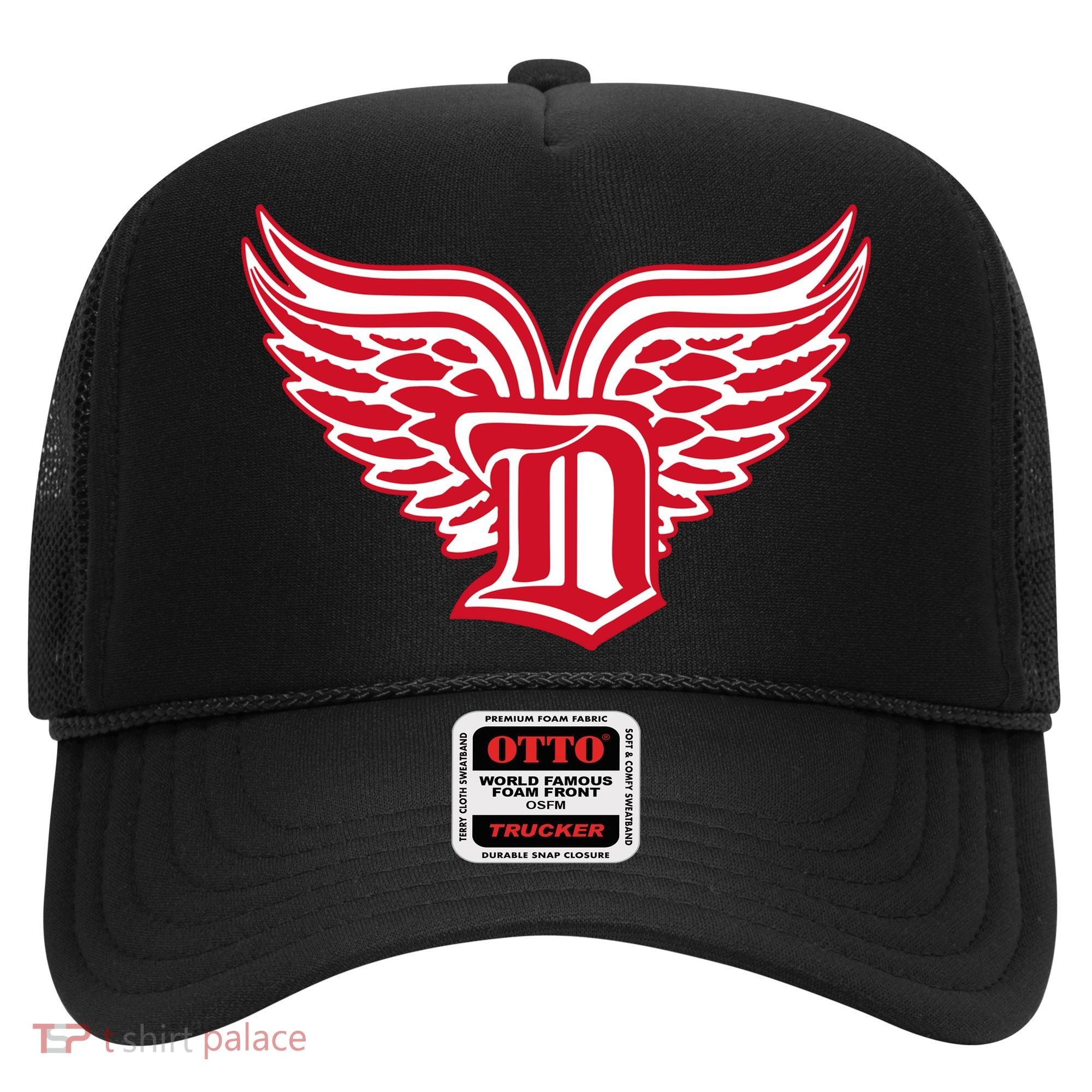 Sporty Detroit Fan Old English D With Wings Hat
