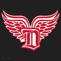 Sporty Detroit Fan Old English D With Wings Hat thumb 2