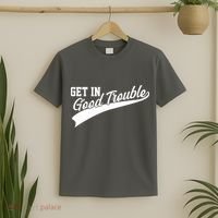 Sporty Get In Good Trouble John Lewis Tribute T-Shirt thumb 2