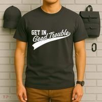 Sporty Get In Good Trouble John Lewis Tribute T-Shirt thumb 6