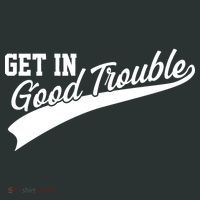 Sporty Get In Good Trouble John Lewis Tribute T-Shirt thumb 7