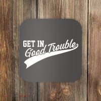 Sporty Get In Good Trouble John Lewis Tribute Coaster thumb 0