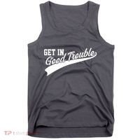 Sporty Get In Good Trouble John Lewis Tribute Tank Top thumb 0