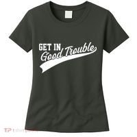 Sporty Get In Good Trouble John Lewis Tribute Women's T-Shirt thumb 0
