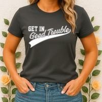 Sporty Get In Good Trouble John Lewis Tribute Women's T-Shirt thumb 2