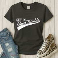 Sporty Get In Good Trouble John Lewis Tribute Women's T-Shirt thumb 3