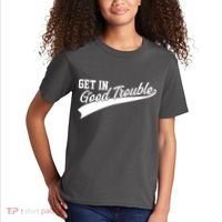 Sporty Get In Good Trouble John Lewis Tribute Kids T-Shirt thumb 2