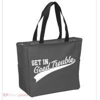 Sporty Get In Good Trouble John Lewis Tribute Tote Bag thumb 2