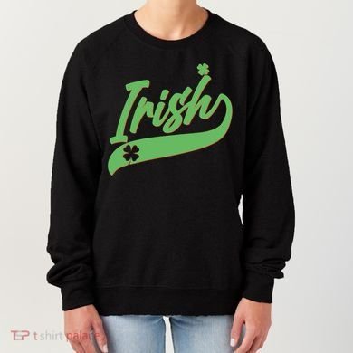 Sporty St. Patrick's Day Irish Logo Women's Sweatshirt