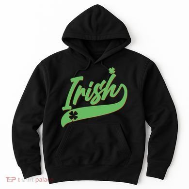 Sporty St. Patrick's Day Irish Logo Hoodie
