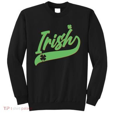 Sporty St. Patrick's Day Irish Logo Sweatshirt