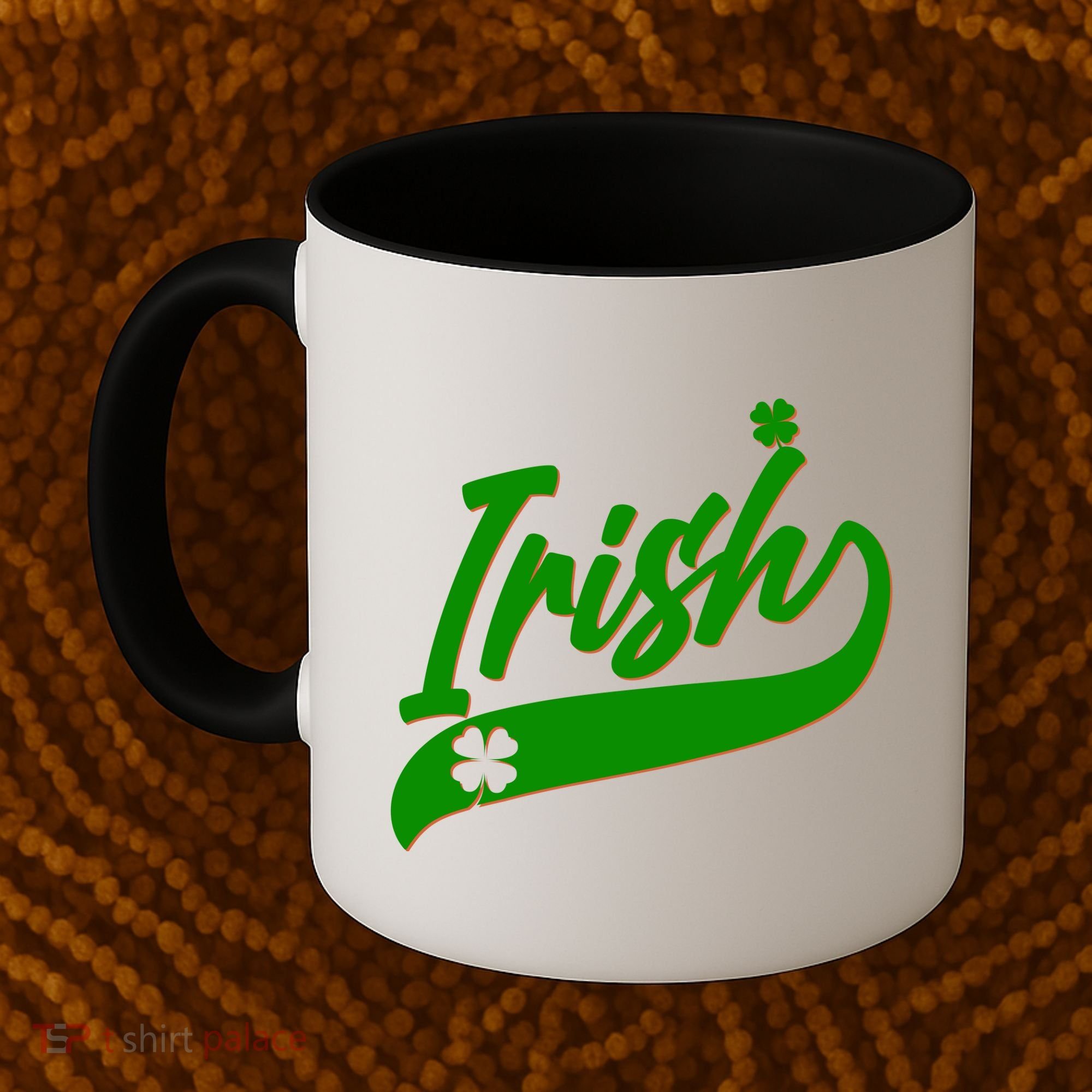 Sporty St. Patrick's Day Irish Logo Coffee Mug