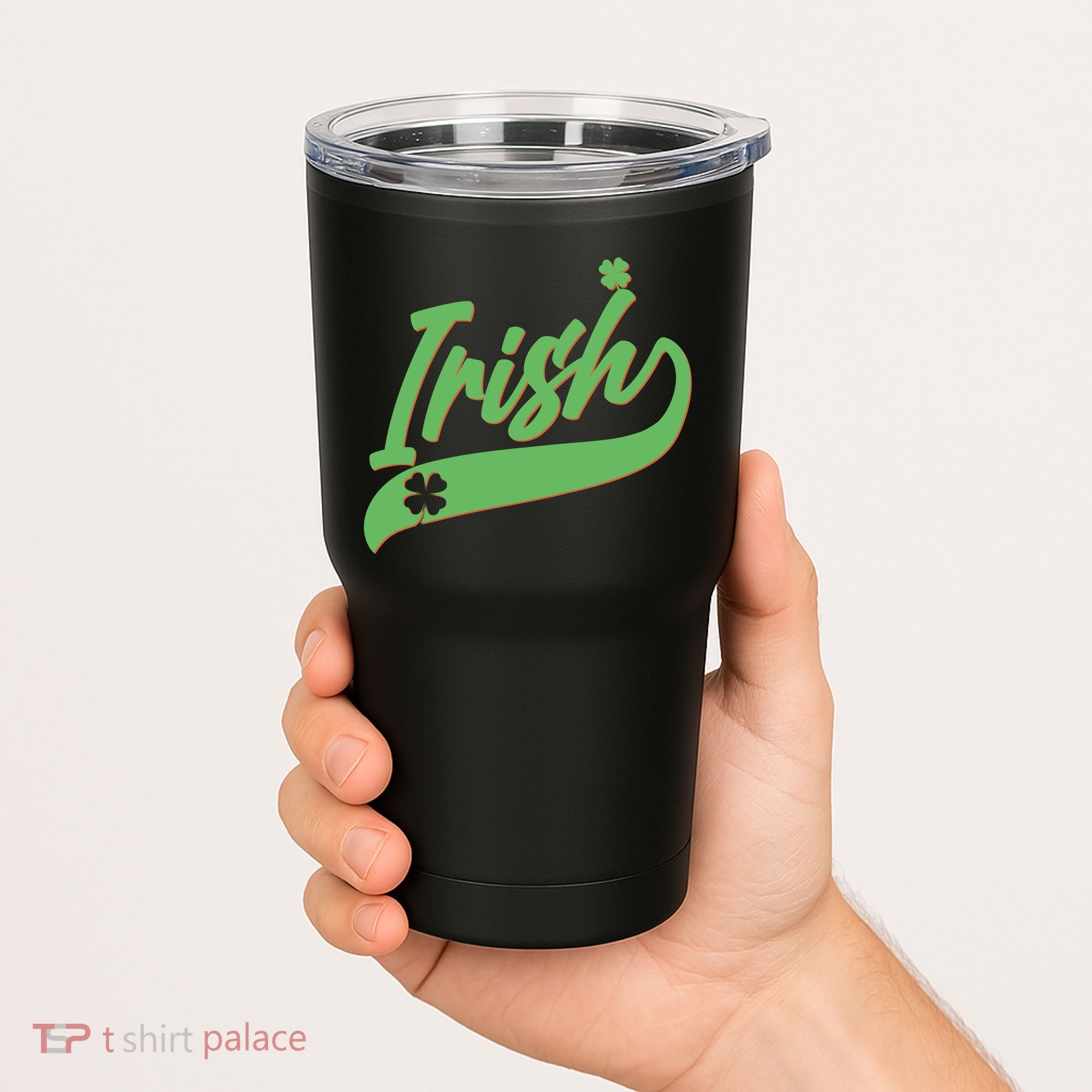 Sporty St. Patrick's Day Irish Logo Tumbler