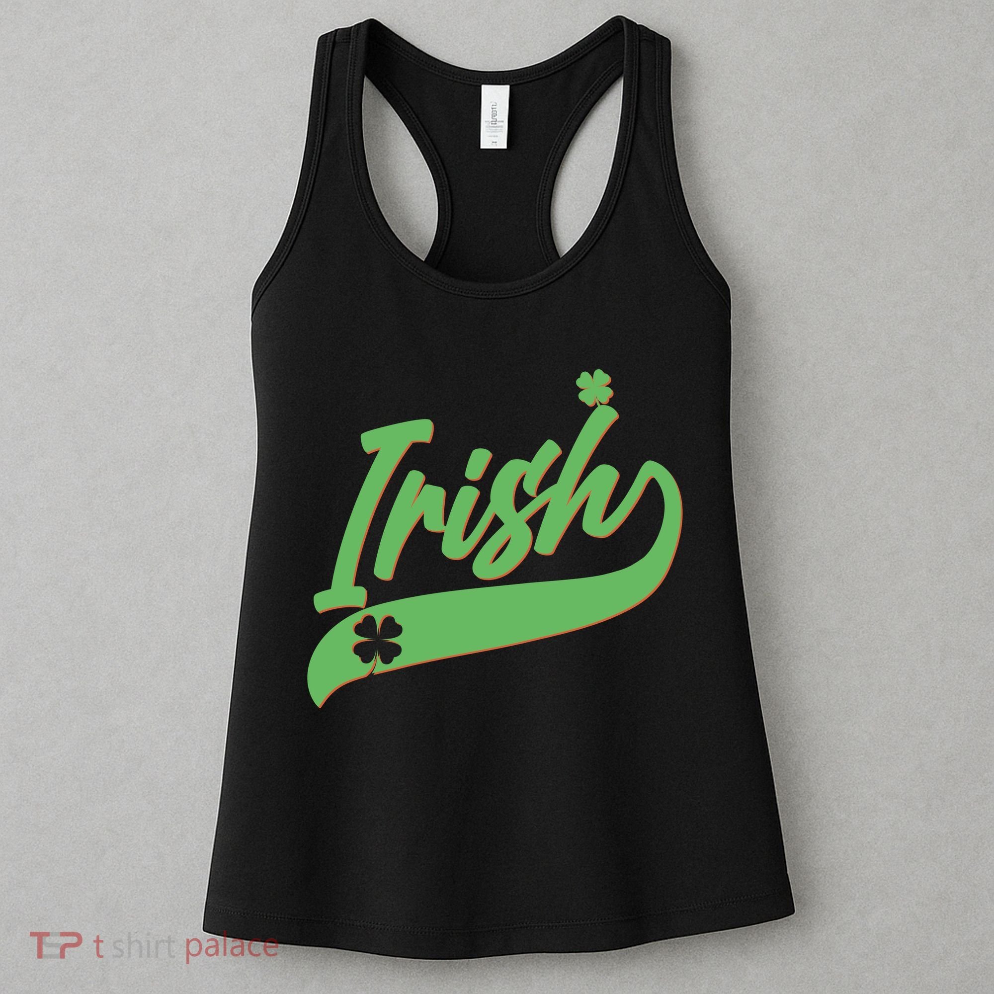 Sporty St. Patrick's Day Irish Logo Women's Tank Top
