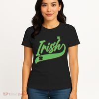 Sporty St. Patrick's Day Irish Logo Women's T-Shirt thumb 4
