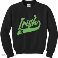 Sporty St. Patrick's Day Irish Logo Kids Sweatshirt thumb 0