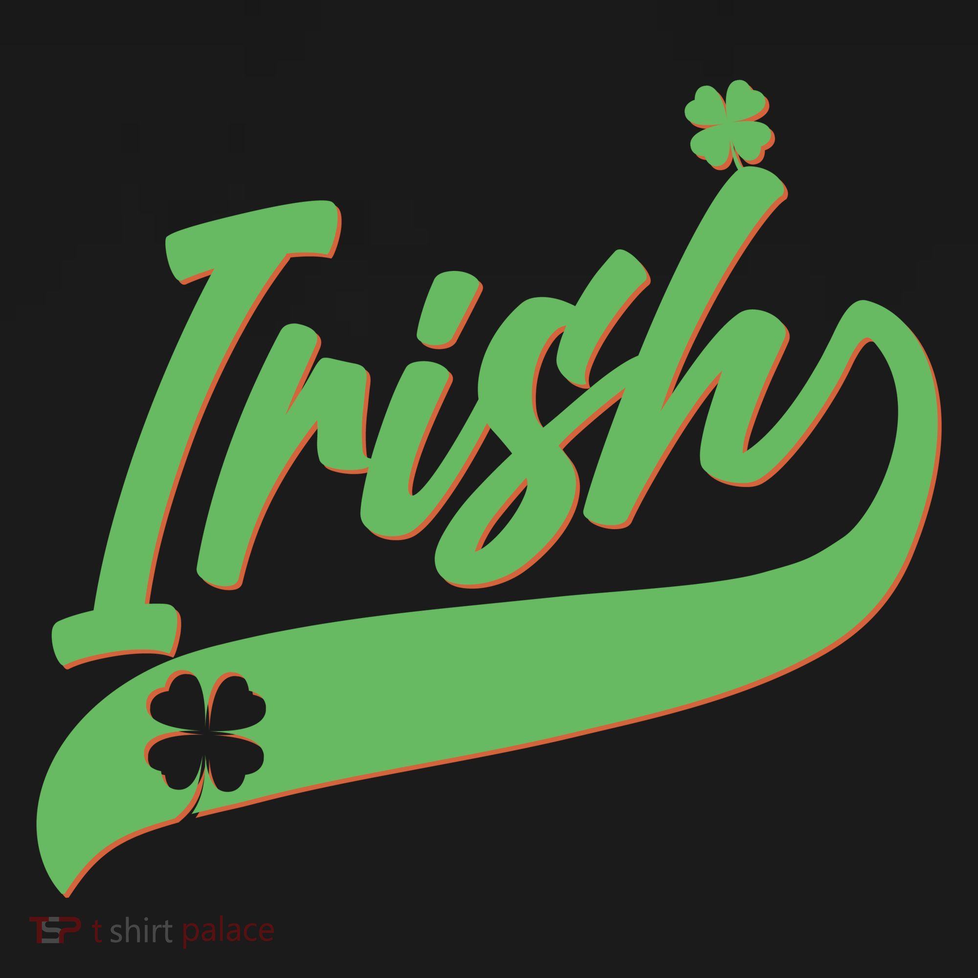 Sporty St. Patrick's Day Irish Logo Kids Sweatshirt