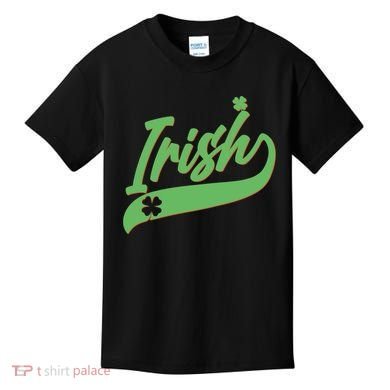 Sporty St. Patrick's Day Irish Logo Kids T-Shirt
