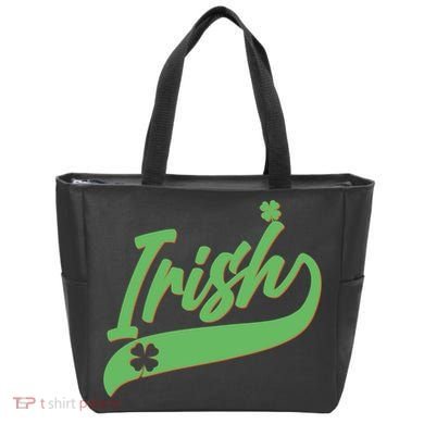 Sporty St. Patrick's Day Irish Logo Tote Bag