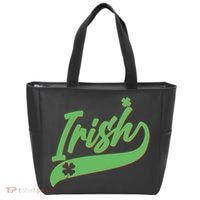 Sporty St. Patrick's Day Irish Logo Tote Bag thumb 0