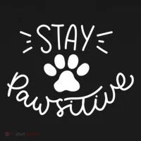 Stay Pawsitive (Positive) Gift Doggie Tank thumb 4