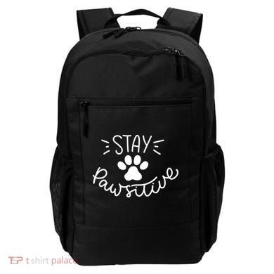 Stay Pawsitive (Positive) Gift Backpack