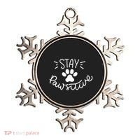Stay Pawsitive (Positive) Gift Ornament thumb 0