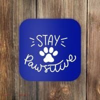 Stay Pawsitive (Positive) Gift Coaster thumb 0
