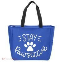 Stay Pawsitive (Positive) Gift Tote Bag thumb 0